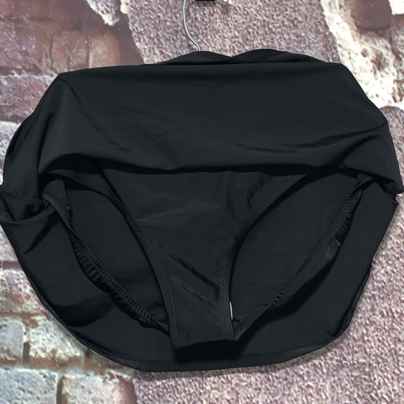 Island Escapes Black Skirtini Size 10 New - Picture 3 of 5